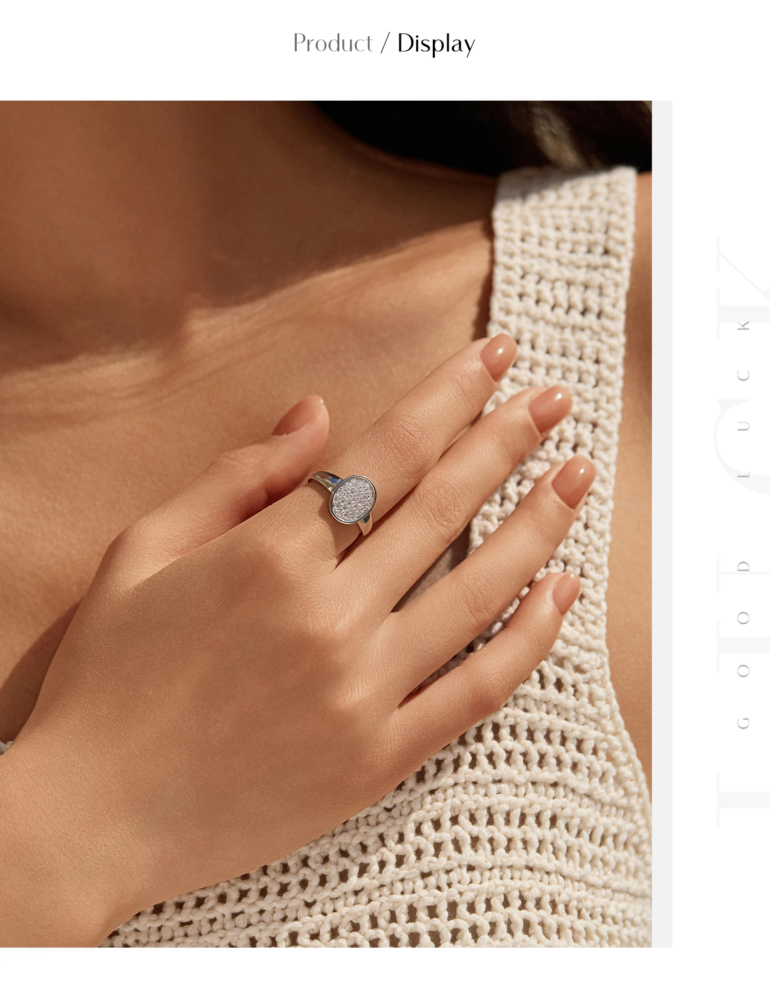 MODIAN Moissanit-Eheringe aus 925er Sterlingsilber, luxuriöse, funkelnde Fingerringe für Damen, edler Schmuck, Accessoires – Detail 9