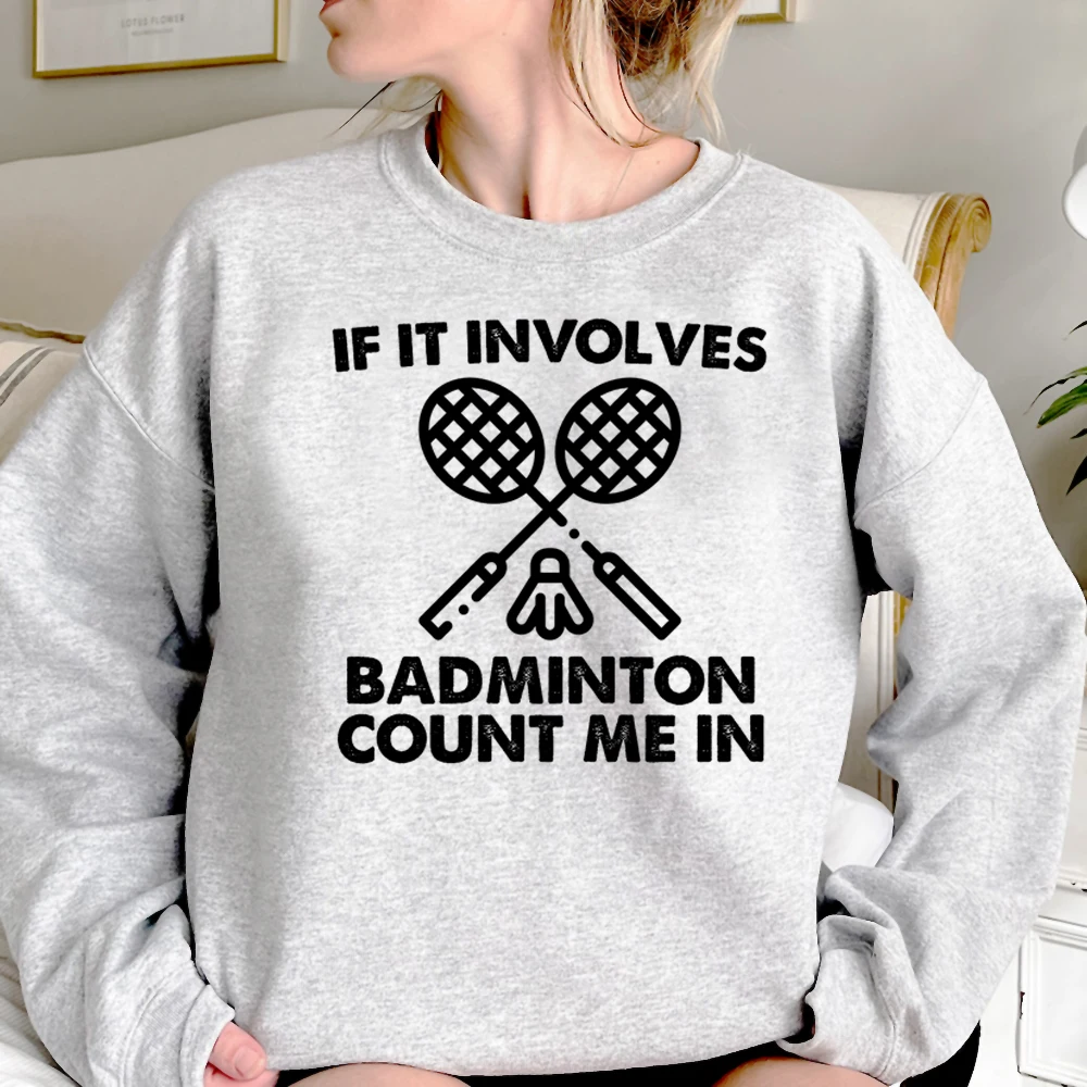 

Badminton hoodies women 2023 sweat y2k Hood female Korean style sweater