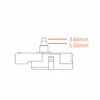 32MM Long Shaft Quartz Clock Movement Skip Quartz Clock Mechanism Wall Clock Spare Parts Machinery Pointer and Watches Fixer 4