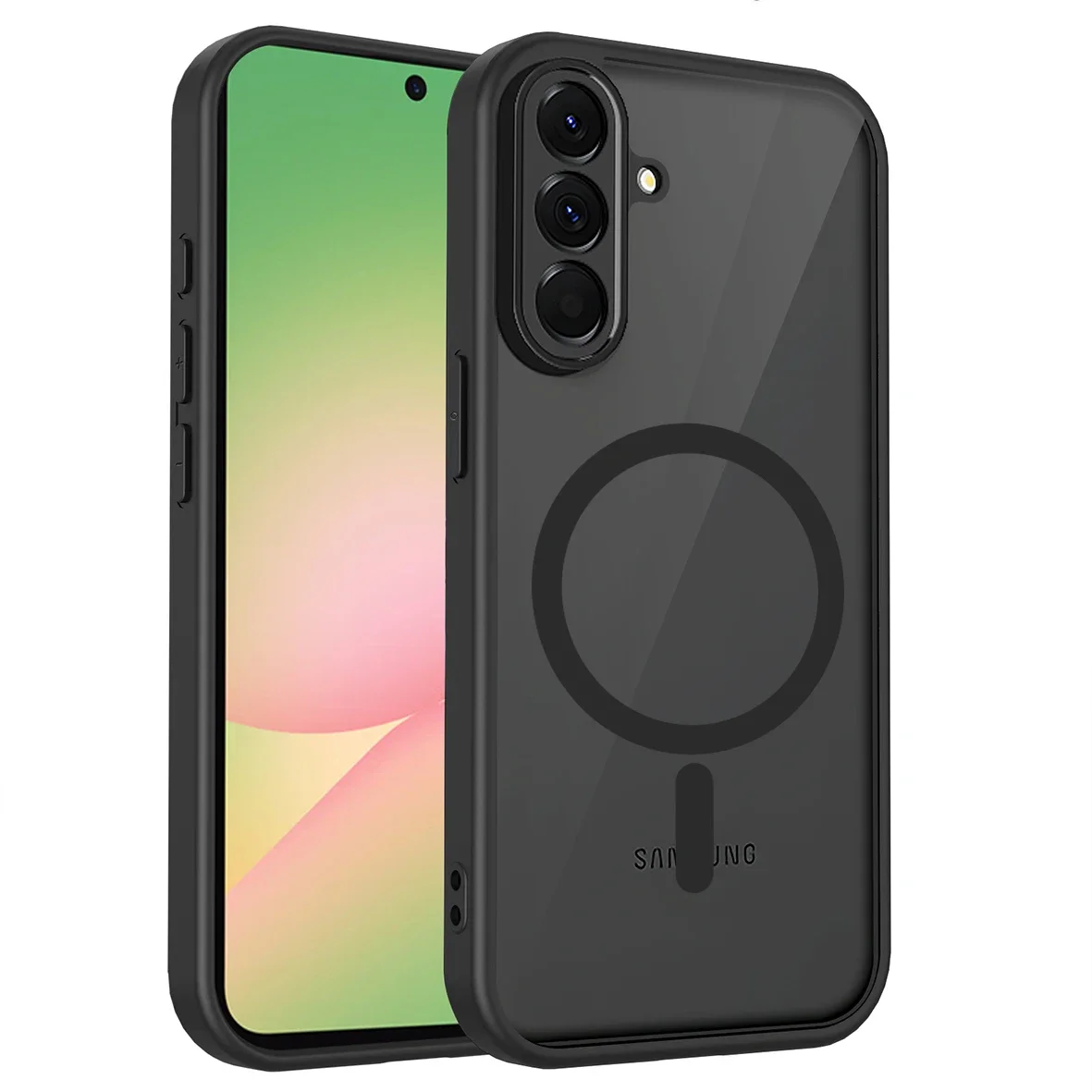 Samsung clear magnetic case