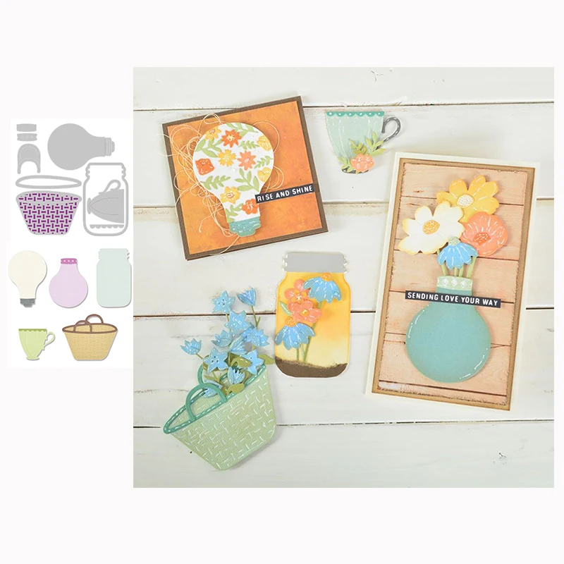 Leaves Animals Flower Heart Metal Cutting Dies Diy Scrapbooking Paper Photo Album Crafts Mould Cards Punch Stencils Die Cut