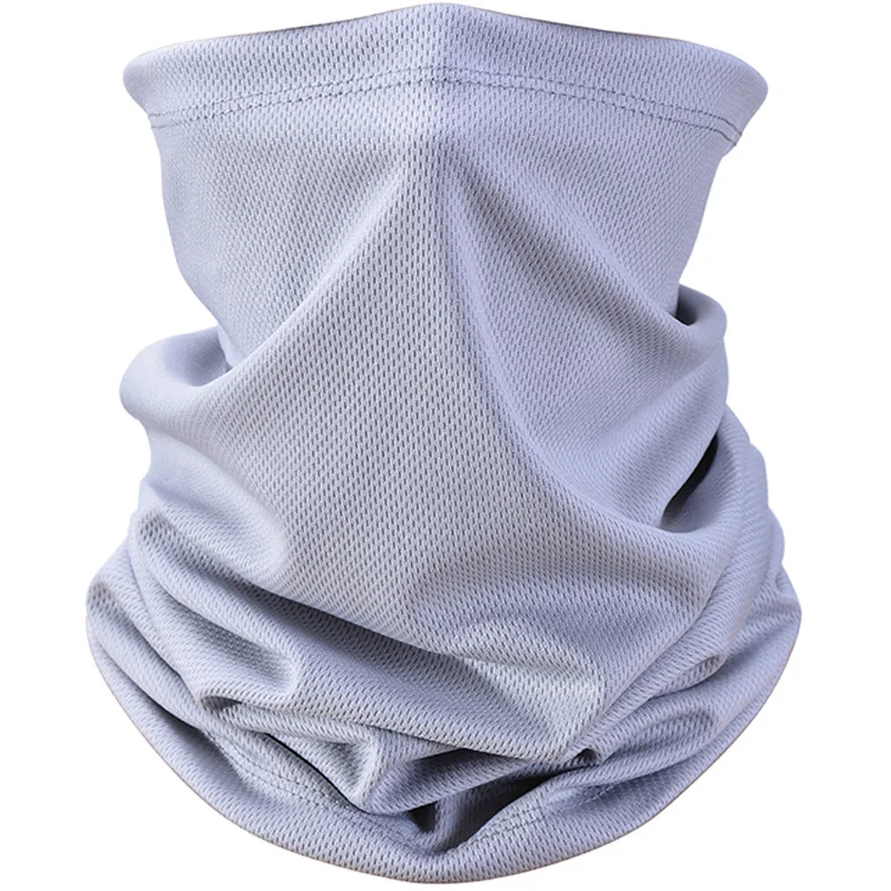 Multifunctional Outdoor Sport Magic Scarf Solid Neck Warmer Tube Hiking Cycling Face Head Wrap Mesh Bandana Balaclava Headband