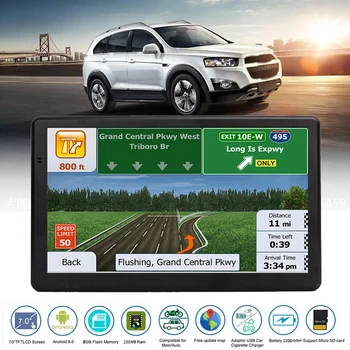7 Inch Car GPS Navigation Car GPS Navigator 2023 Free Update Australia North America Europe Map Touch Screen Navigation System 3