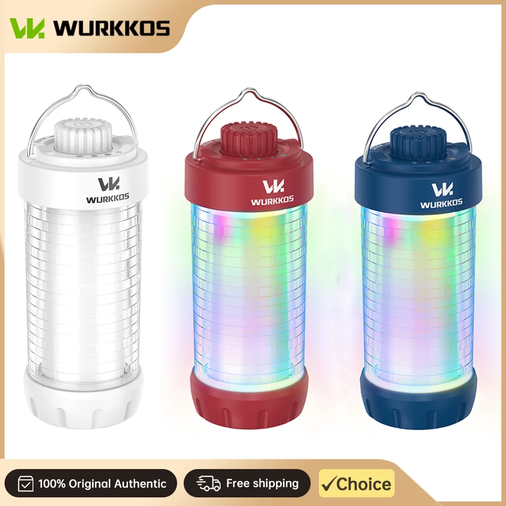 Wurkkos CL01 550 Lumens Rechargeable LED Ultra-Long-Life Camping Ambient Light Magnetic Waterproof Hiking Fishing Outdoor