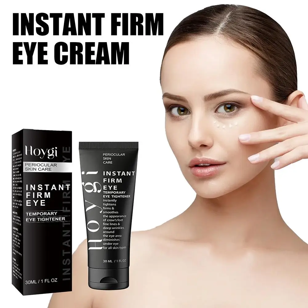 3 Minutes Instant Firm Eye Cream Wrinkle Removal Lifting Moisturize Cream Peptide Remove Dark Eye Tighten Circles Bags Eye X0G2