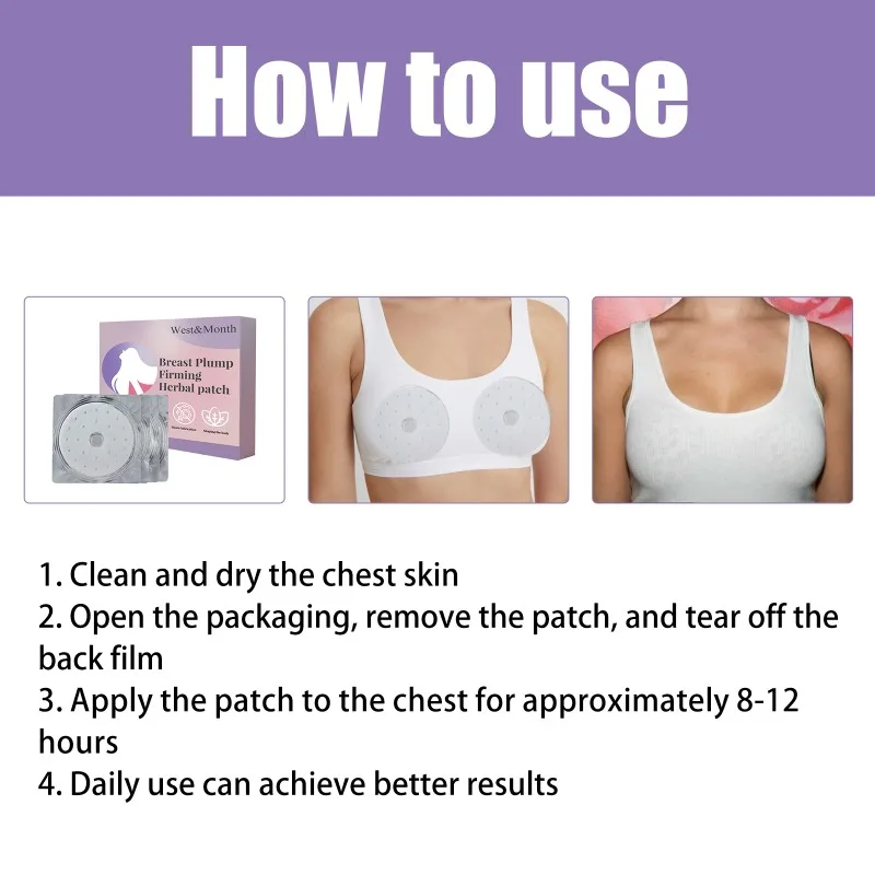 Anti-Sagging Breast Patches Enlargement Lifter Breast Richness Boobs Growth Increase Elasticity Plumping Firming Chest Care