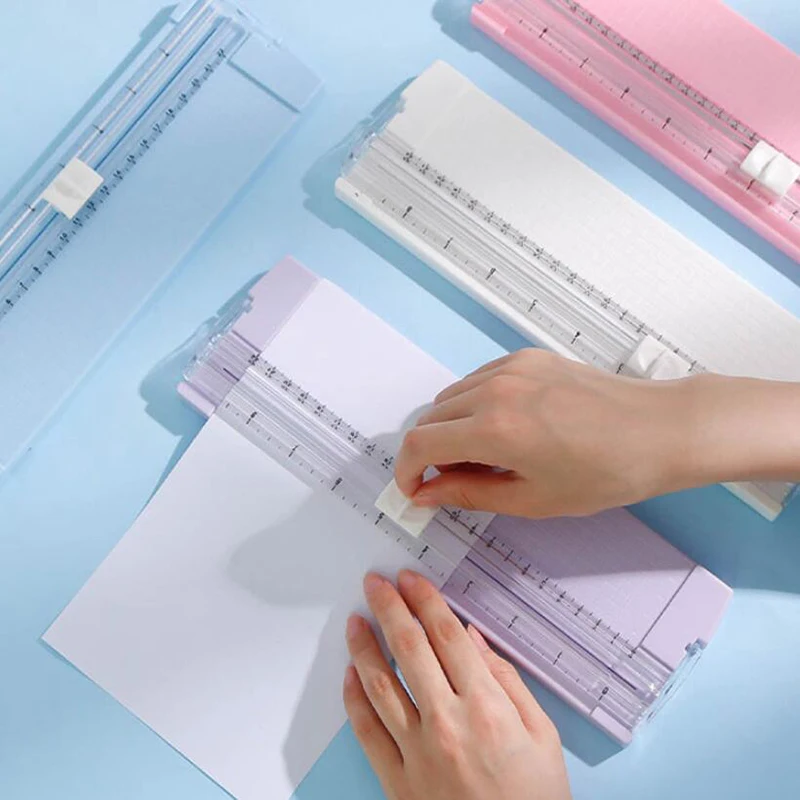 Multifunction Paper Cutter Precision Photo Trimmers DIY Paper Slicer Knife Cutting Machine Korean Stationery Office Art Tool office supplies set,wrapping paper cutter,craft cutting mat