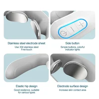 Pulse Neck Massager Electric Smart EMS Cervical Massagers TENS Pain Relief Relaxation Muscle Kneading Massage 4