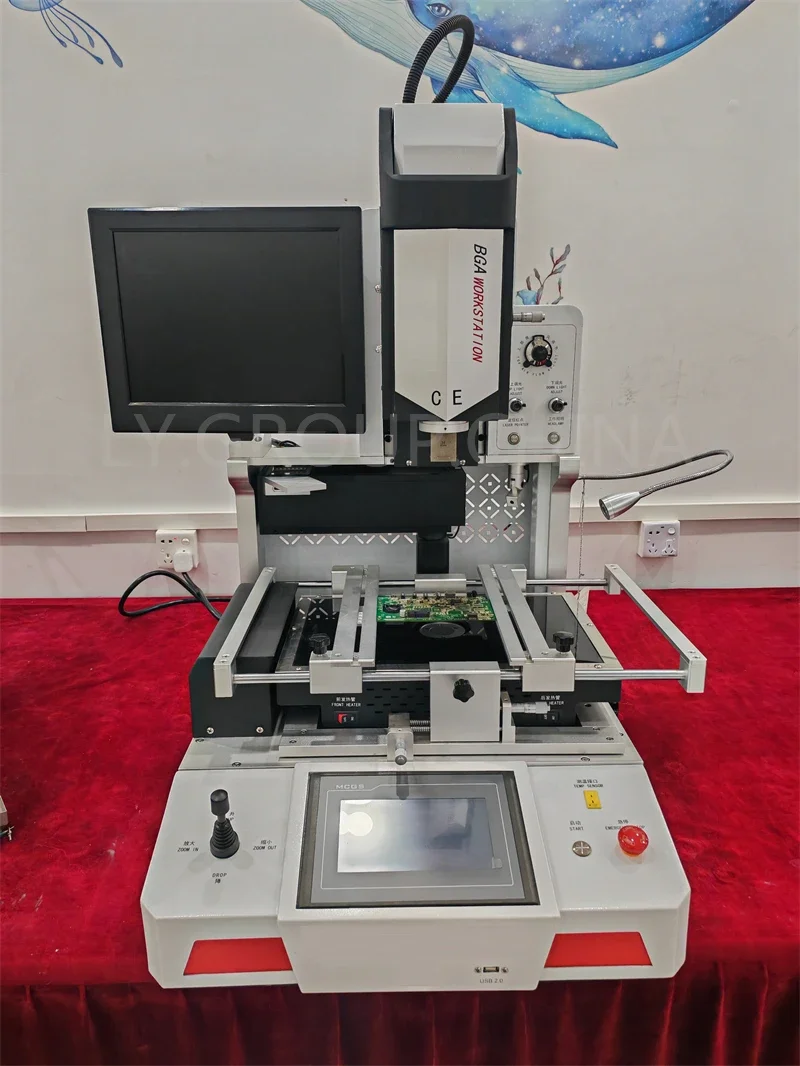 Extreme Quality New 2024 Version LY G850 G-850 Universal Semi-automatic Align Industrial BGA Rework Station for Server Notebook 5
