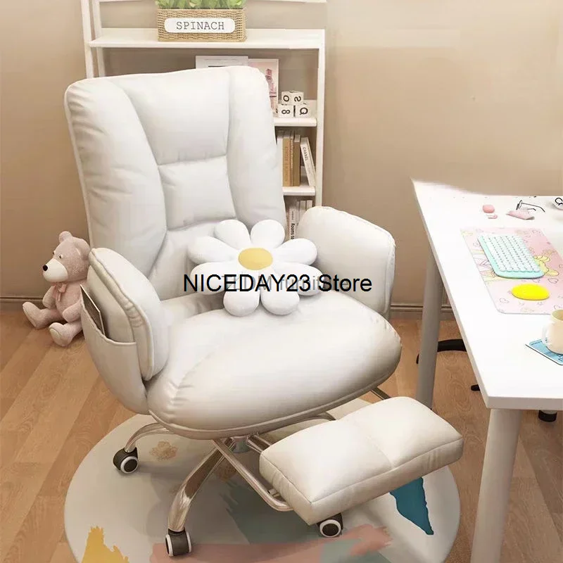 

Подушка с поддержкой спины, игровое кресло с подкладкой и Шезлонг, поворотный эргономичный офисный стул, поворотный игровой компьютерный стол