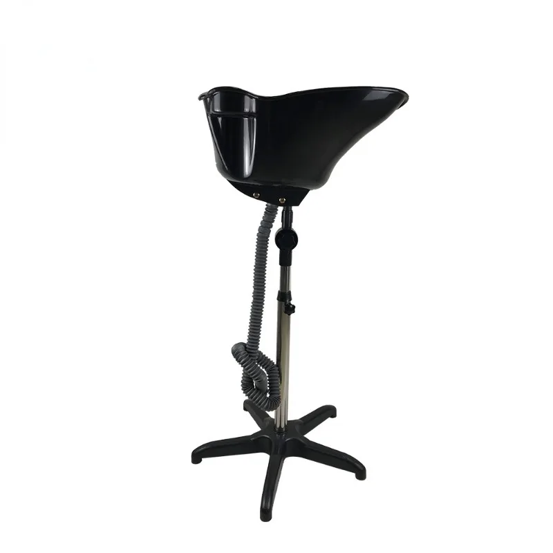Portable Plastic Shampoo Basin Salon Hairdressing Removable Shampoo Basin Sink for Elderly Patients Rack