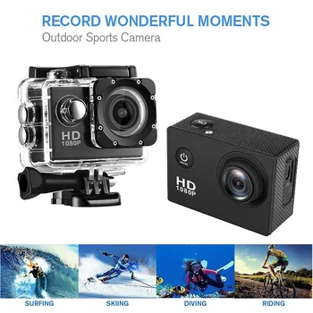 portable 4k waterproof outdoor sports camera cycling underwater sports dv camera record hd digital cameras consumer