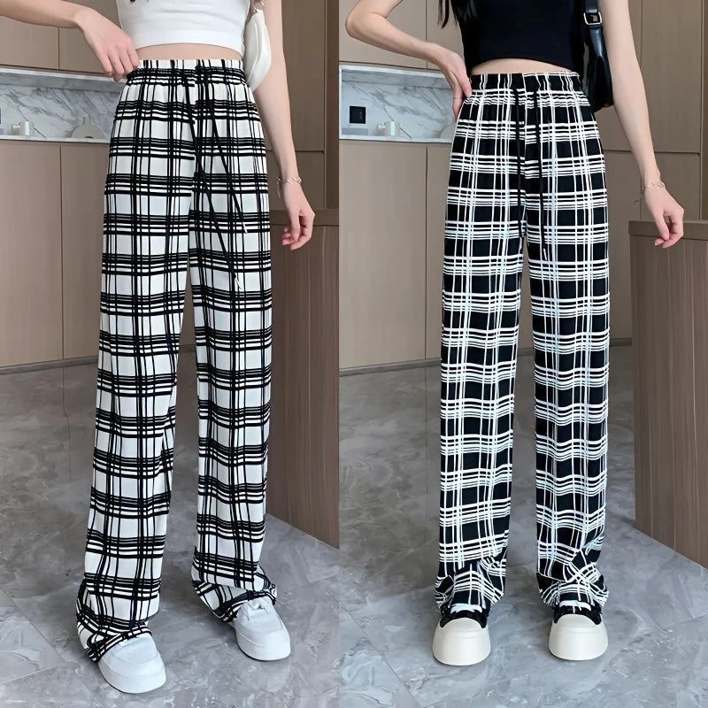 Рисунок 3 - Женские широкие брюки в клетку