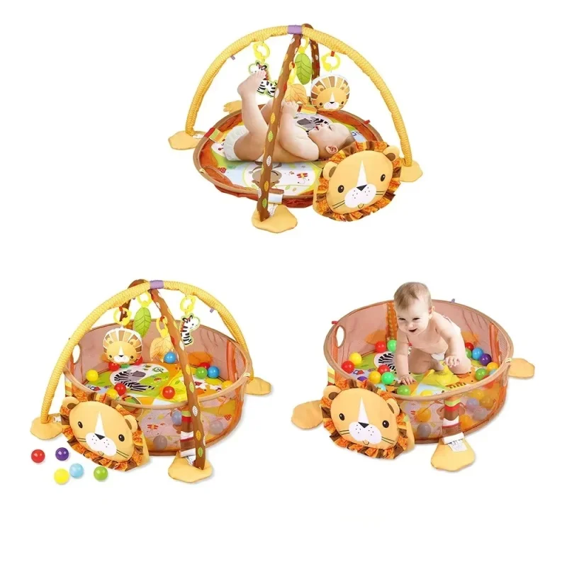 Multifunctional Educational Mat Fence Crawling Blanket Infant Rug Enlightenment Toys Baby Fitness Frame Crawling Game Blanket