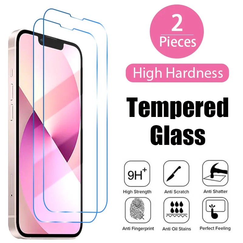 2PCS Tempered Glass for iPhone 15 11 12 13 14 16 17 Pro XR X XS Max Screen Protector for iPhone 17 Air 12 Mini 7 8 Glass 2PCS Tempered Glass for iPhone 15 11 12 13 14 16 17 Pro XR X XS Max Screen Protector for iPhone 17 Air 12 Mini 7 8 Glass