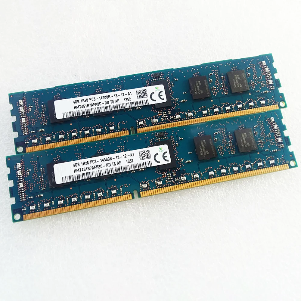 1PCS Server Memory For SK Hynix RAM 4G 4GB 1RX8 PC3-14900R DDR3 1866 REG ECC HMT451R7AFR8C-RD 7 1PCS Server Memory For SK Hynix RAM 4G 4GB 1RX8 PC3-14900R DDR3 1866 REG ECC HMT451R7AFR8C-RD - Image 5