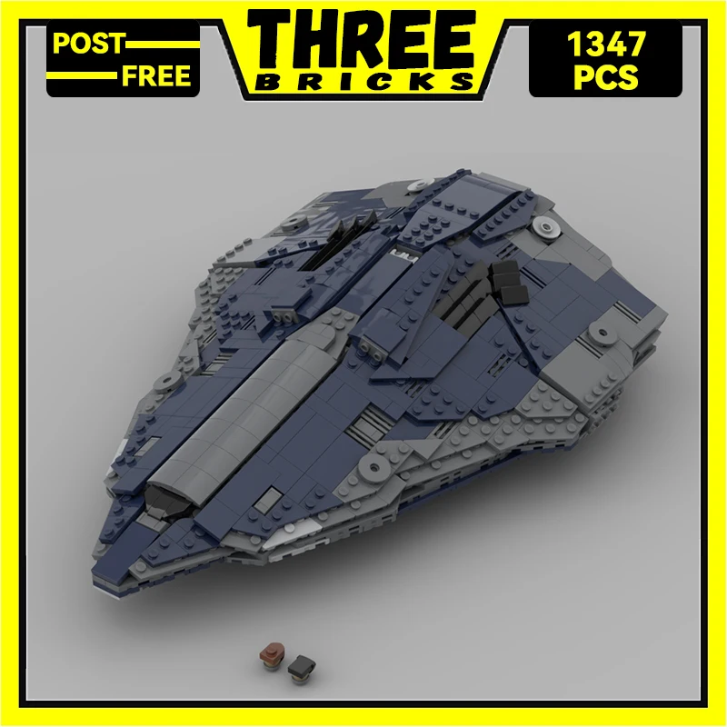 

ThreeBricks Moc Building Blocks Military Model Series Anaconda Fighter Technology Bricks DIY Toys For Kids Children Gifts
