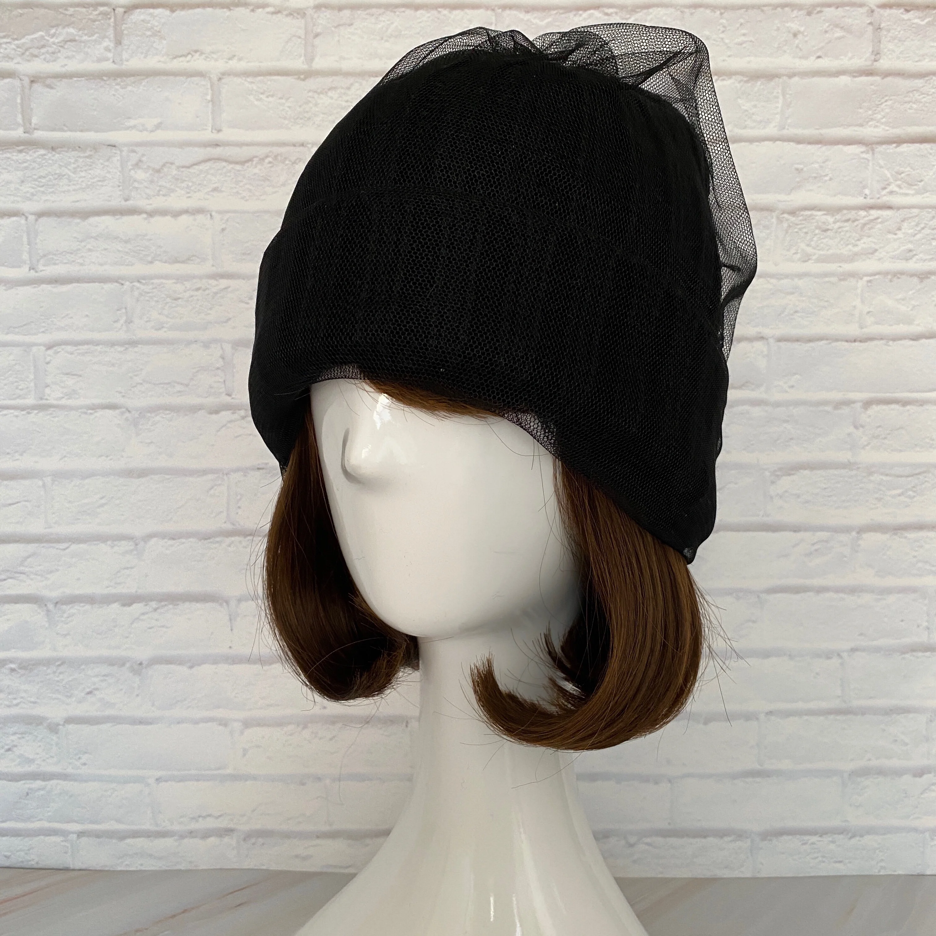 

Women's Winter High-quality Japanese Simple Hat 55-60cm Wool Line Cap Mesh Knitted Hat Tide Hat