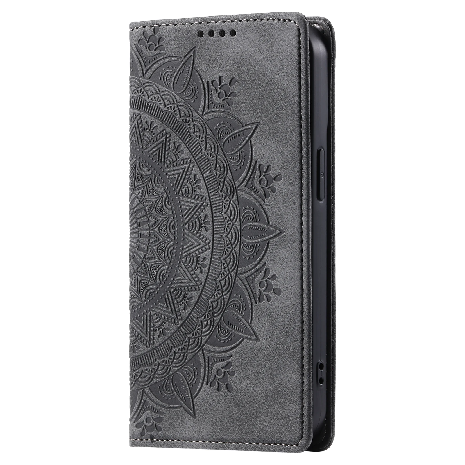 Premium Magnetic Flip Leather Wallet Phone Cover with Card Holder