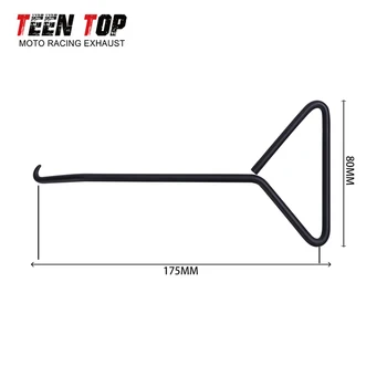 17CM T-Handle Exhaust Pipe Spring Hook Puller Cotter Pin Puller Tool Stainless Steel Universal Motorcycle Bicycles Spring Tool