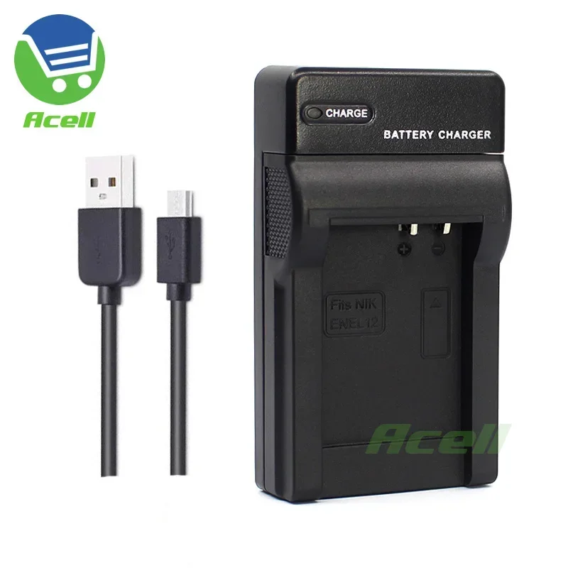 En-El12 Caricatore Usb Per Nikon Coolpix S6000 S6100 S6150 S6200 S6300 S640 S70 S8000 S8100 S8200 S9050 S31 Fotocamera Sostituire Mh-65