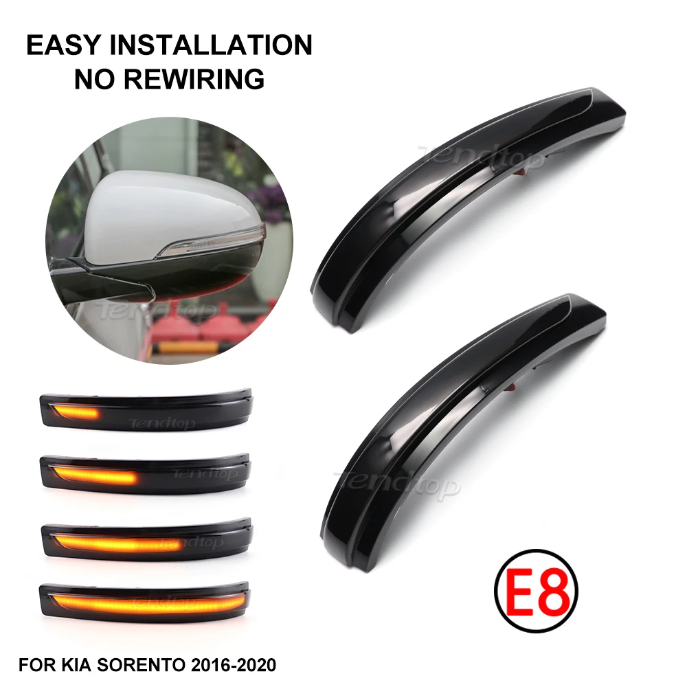 DynamicTurnSignalSequentialLightRearviewFlashingMirrorLampFor