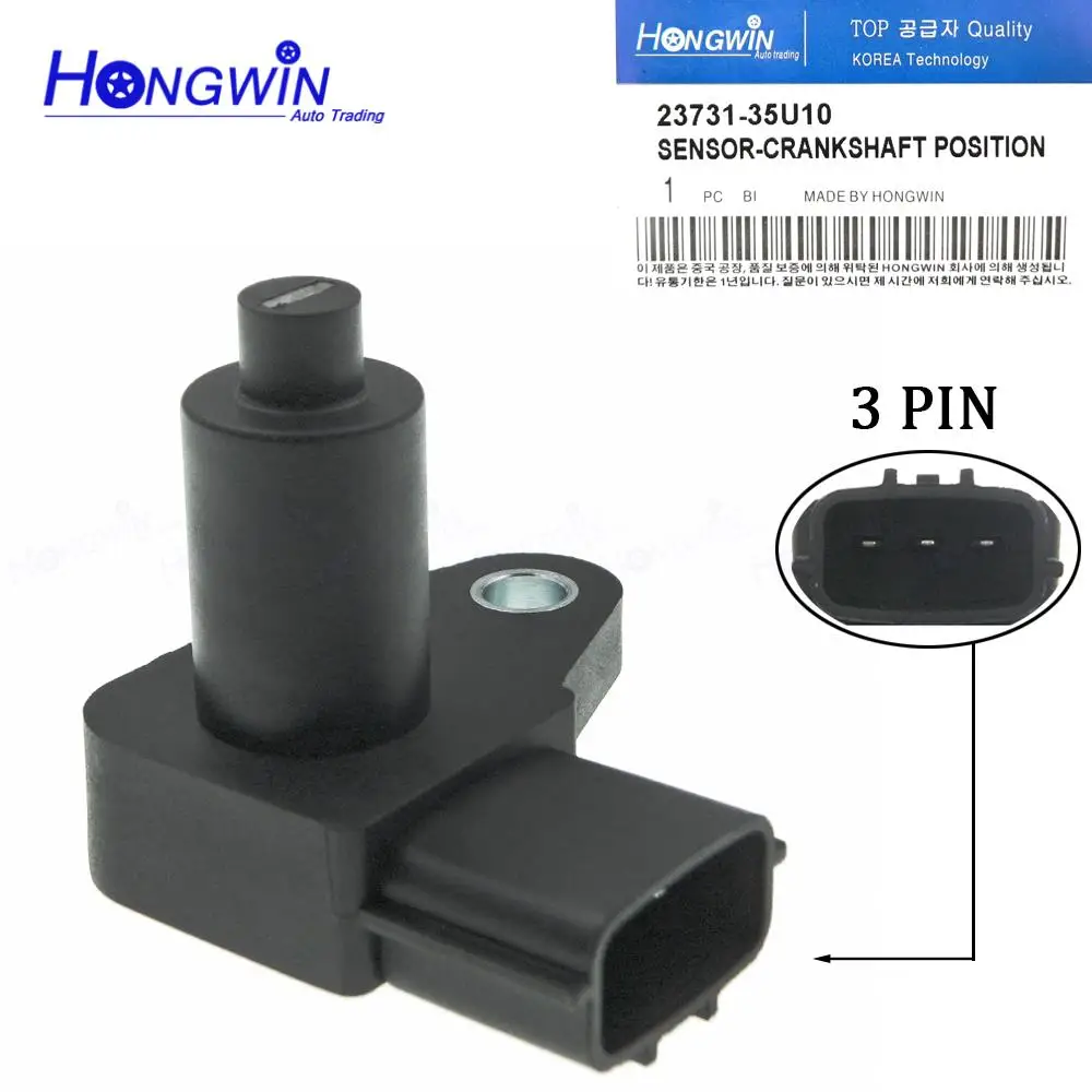 Crankshaft Position Sensor 23731-35u00 Pc165 For Nissan