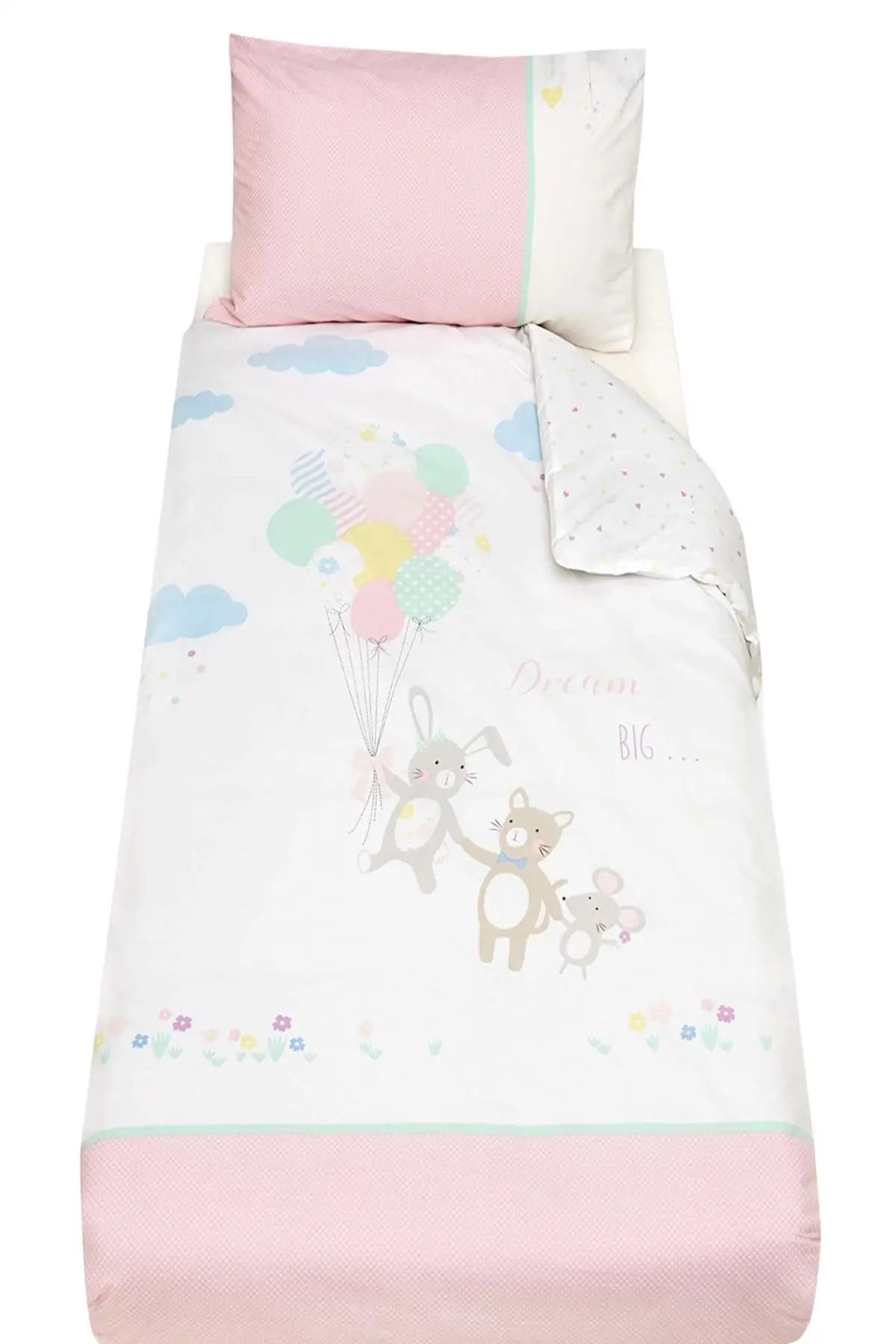 

Confety Party Double-Sided Duvet Cover Set Cotton 100x150 Baby & Children Home Textile Textile & Furniture