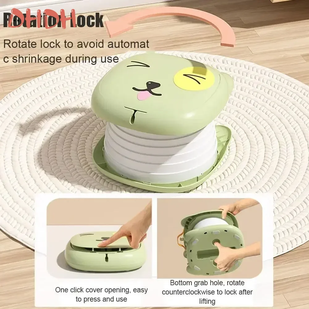 Portable Potty For Toddler Travel Foldable Potty Training Toilet For Car Camping Indoor Outdoor Bathroom For Baby Kids Children 5