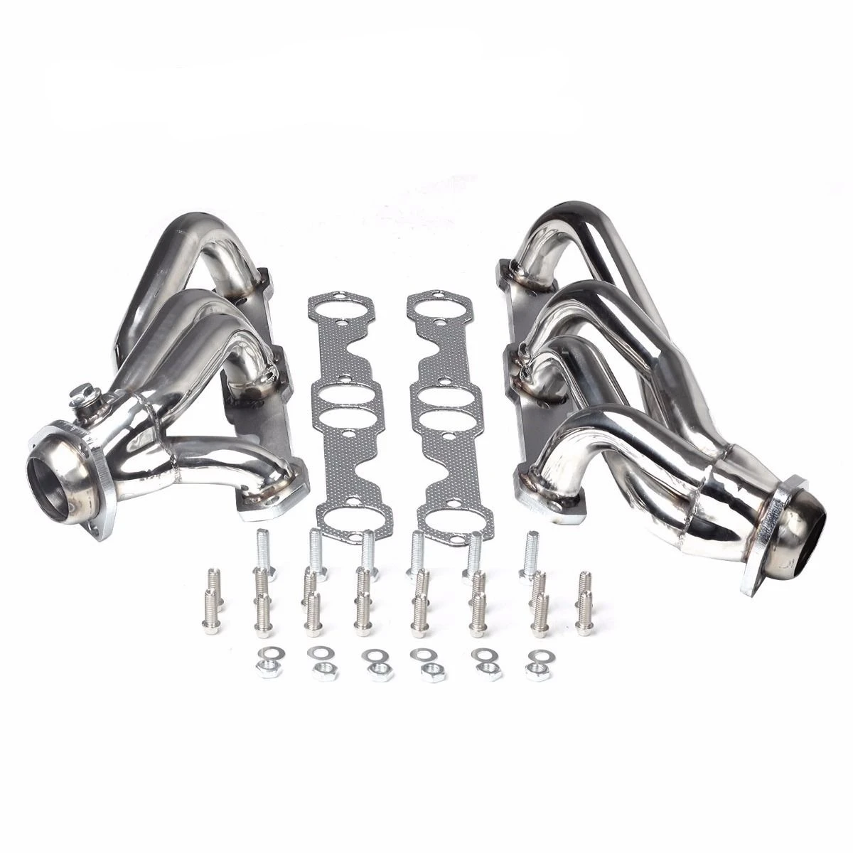

Stainless Steel Truck Exhaust Headers Pipes For Chevy GMC 5.0L 5.7L 305 350 V8 1988-1997