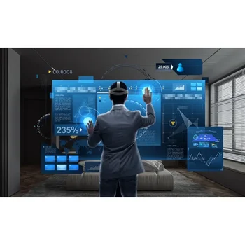 All-in-One 4K 72Hz/90Hz 6DoF 105° FOV Spatial 4 Glasses VR AR & MR Device With 3D Video Glasses 5