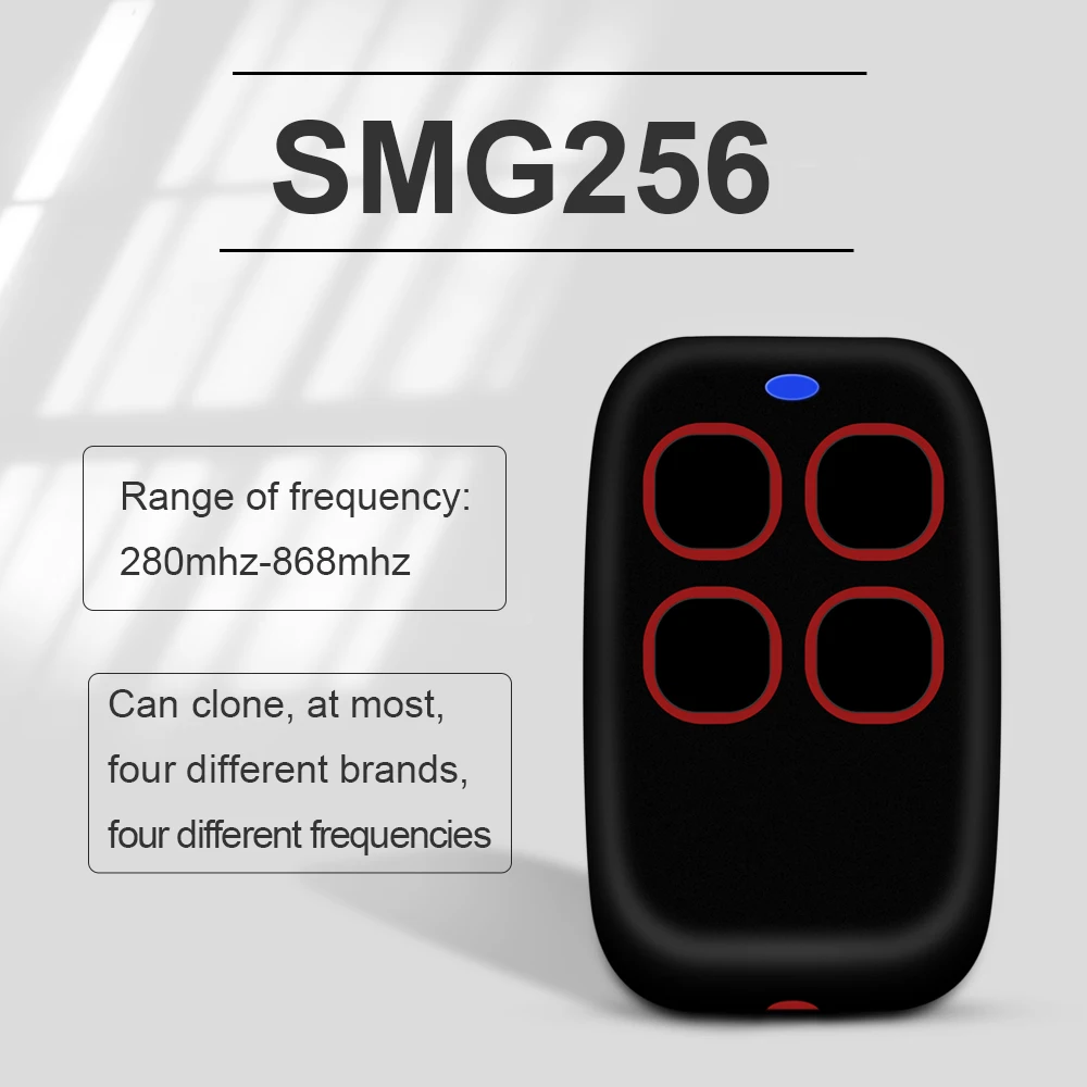 Multi Frequency 280 to 868 MHz Self-copy 4 in 1 Garage Remote