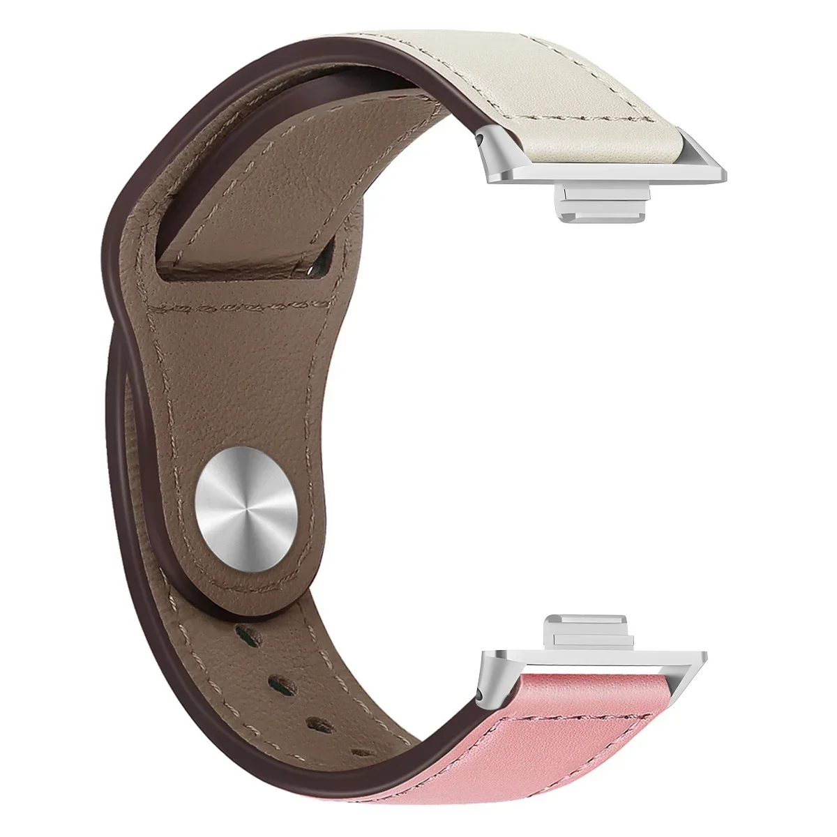 Premium Leather Band Wrist Strap for Smart Watches - Stylish Accessory Compatible with Multiple Models