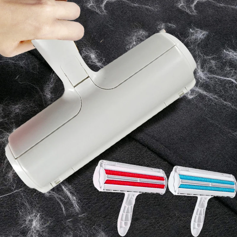 Pet Hair Remover Roller Dog Cat Fur Roller Brush For Kitten Puppy Massage Sofa Clothes Cleaning