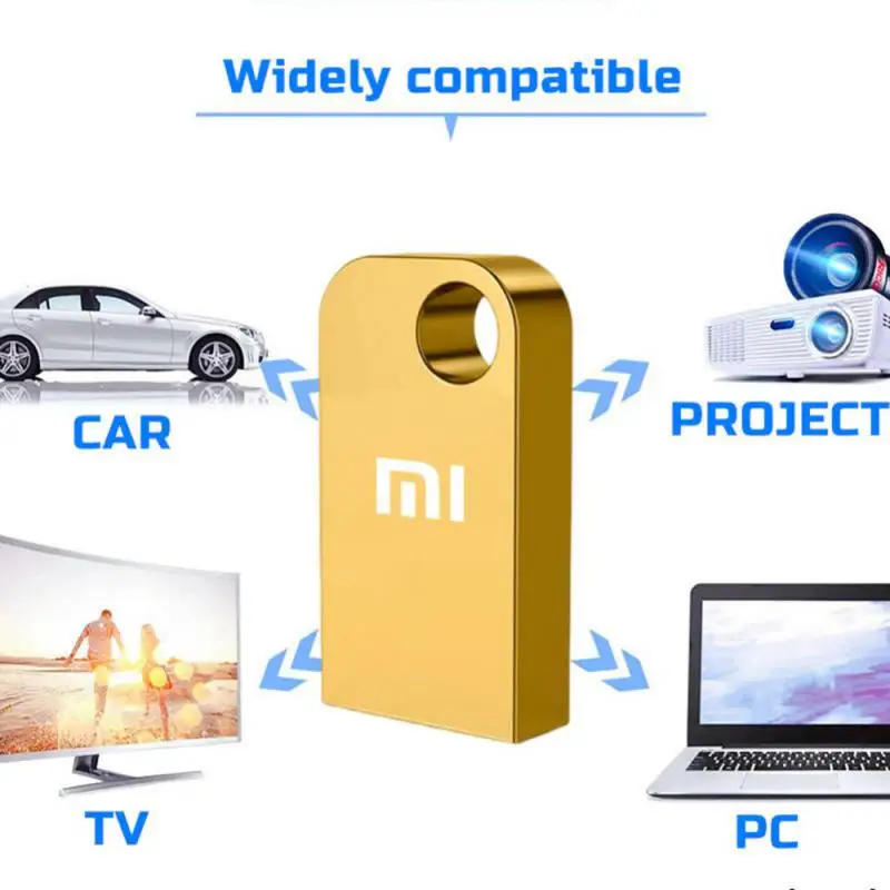 Xiaomi MIJIA Pen Drive as pen drive,usb flash drive,flash drive 2TB USB3.0 1TB Metal High Speed Flash Disk 512 256 128GB Usb Memory Stick Pendrive For PC/Laptop/Ps4 Cont
