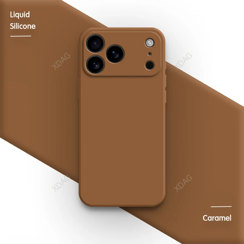 ตัวเลือกสินค้า เคสซิลิโคนเหลวคุณภาพสูงสำหรับ iPhone 17 Pro Max