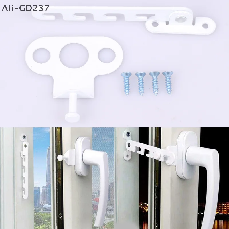 GD237-Window Support Wind Hook Latches Stainless Steel Limiter Latch Wind Brace Stopper Heavy Duty Gusset Fixed