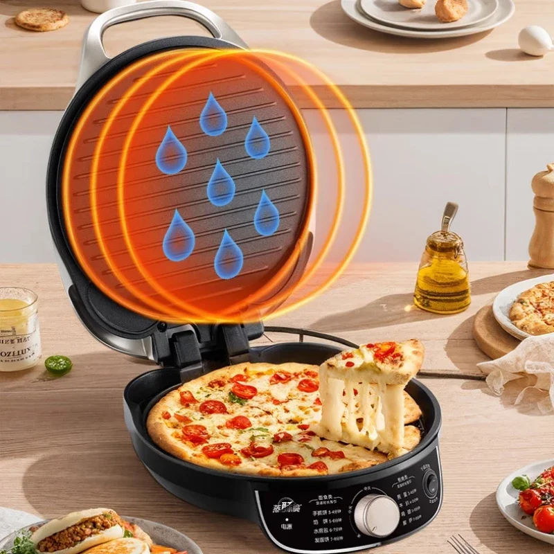 Electric baking pan household double-sided heating pancake pan pancake deeper and larger electric baking pan new 3