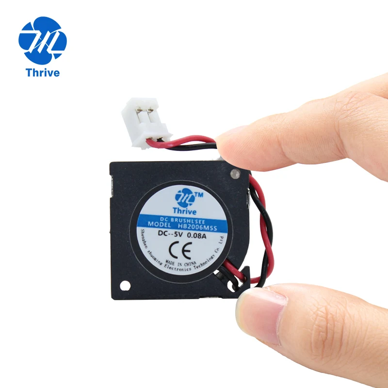 2006 Blower 5V 20x20x6mm Turbo Blower Cooling Fan, Cooling Parts Fan PS:Excluding interfaces