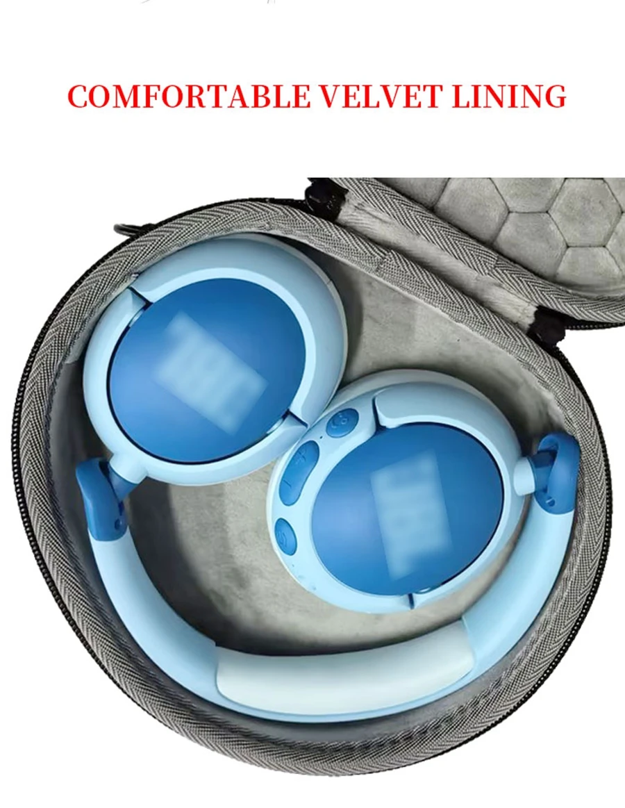 Hard EVA Storage Bag for JBL JR470NC JR460NC Portable Headphone Box Children's Headset Travel Carrying Case