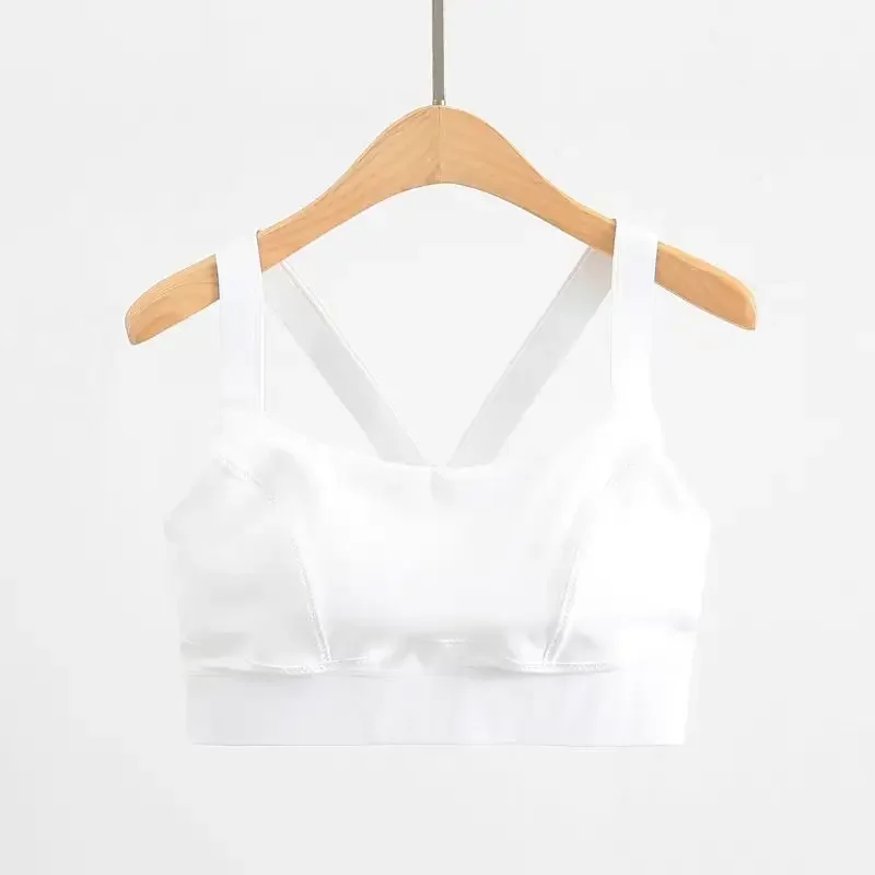 Lemon Women All Powered Up Bra Medium Support 3D Molded Cup Cross Back Fitness Running Bra Sweat-wicking Full Coverage Yoga Tops