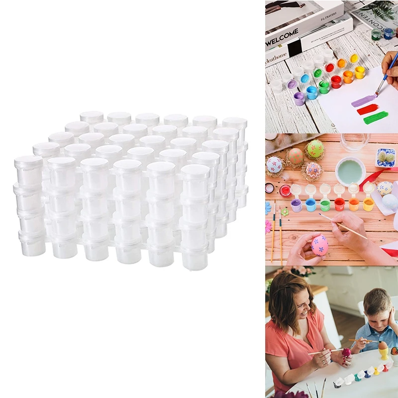 Empty Paint Strips 24 Strips 144 Pots for Storage