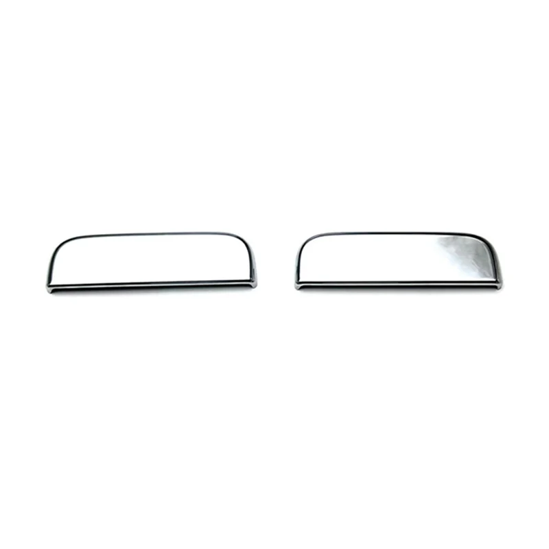 

2Pcs Chrome Silver Exterior Side Door Handle Frame Cover Trim for Daihatsu Hijet Truck 2021