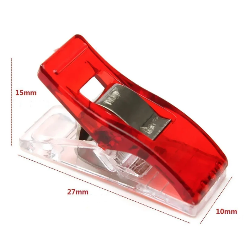 25Pcs Multipurpose Sewing Clips Colorful Binding Plastic Clip Craft Quilting for Axe Powerful New Patchwork Positioning Shirt sewing clips garment clips plastic clips clothes clips