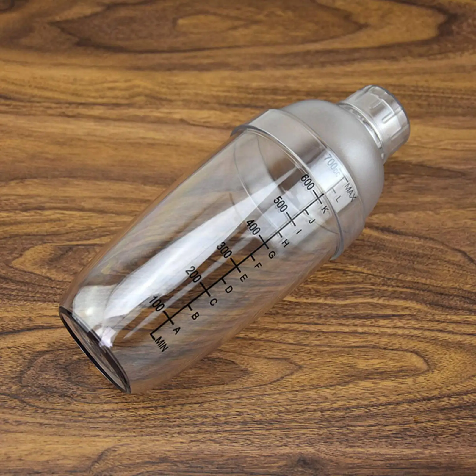 Cocktail Shaker for Iced Coffee, Tea, Cocktails , Clear, 530ml