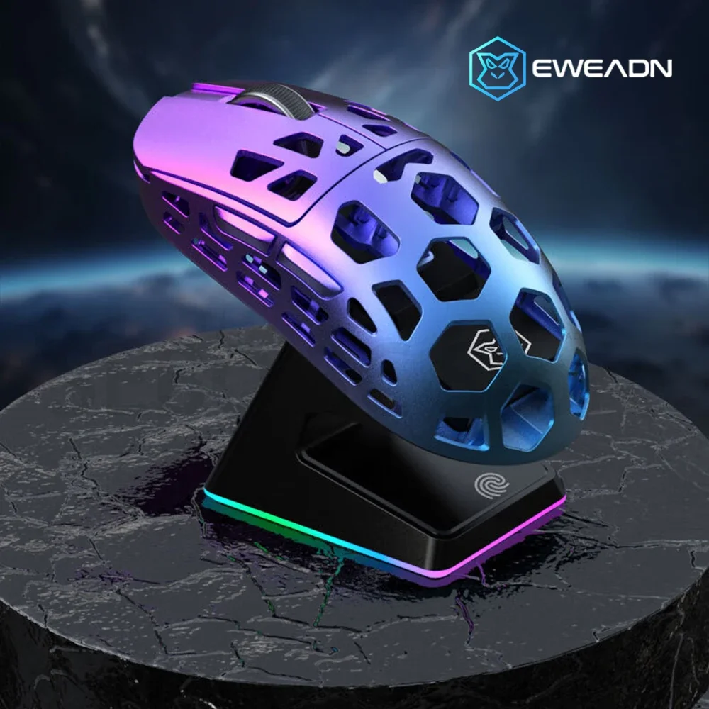EWEADN L1 Pro Wireless Mouse PAW3395 Three Mode 8K FPS Gaming