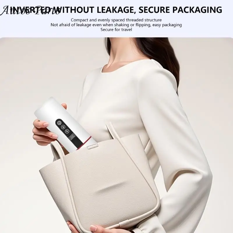 57BA 도로 여행 캠핑에서 뜨거운 음료를 위한 현대적인 계획 USB 자동차 가열 컵