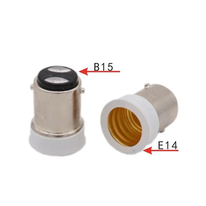 B15D to E14 / E12 Adapter Converter Lamp Adapter Socket B15D to E12/ E14 Light Bulb Converter Holder lamp holder lamp bulb holder