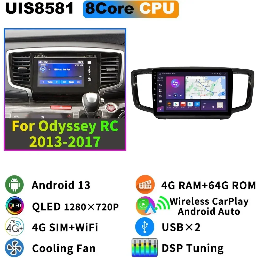 Owtosin 7870 A76 2.7GHz Android 13 12G+256G Car Radio