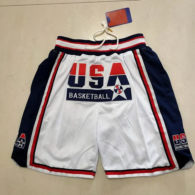 1992 Dream Team #9 Jordan Basketball Jerseys Navy White All Stitched Throwback